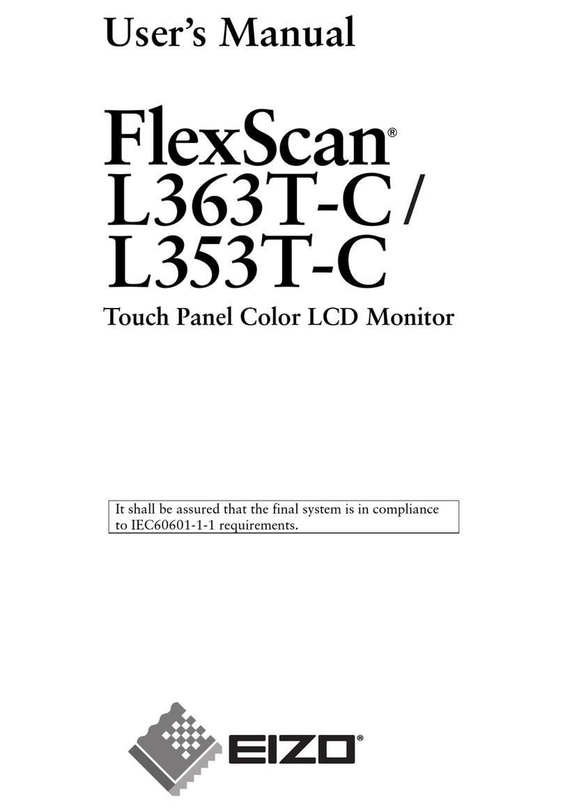Eizo FlexScan L 353T L353T-C L353T-C User manual