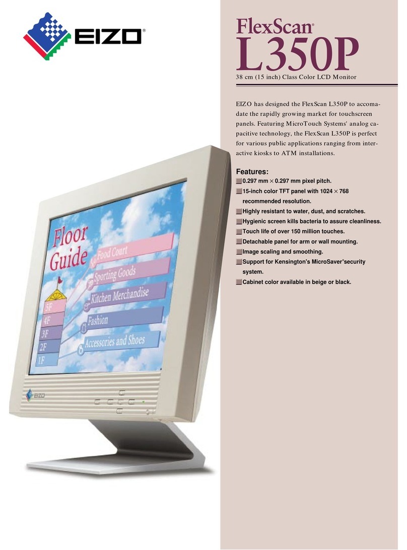 Eizo EIZO FlexScan L 350P  L350P L350P User manual