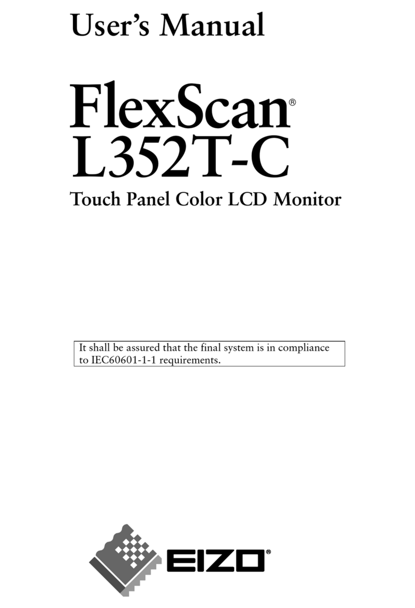 Eizo FlexScan L 352T L352T-C L352T-C User manual
