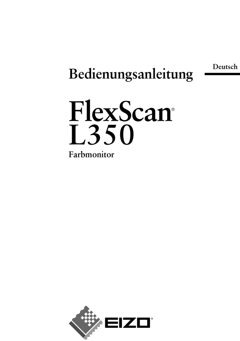 Eizo FlexScan L 350  L350 L350 Quick start guide
