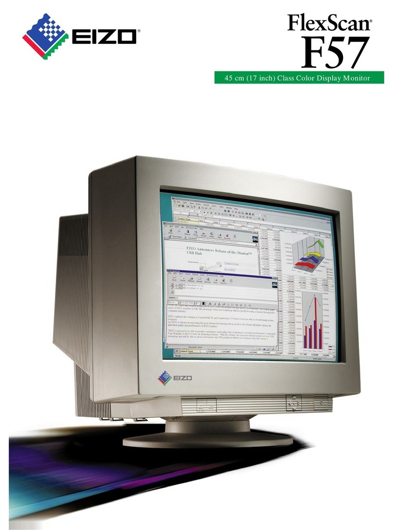 Eizo EIZO FlexScan F57 User manual