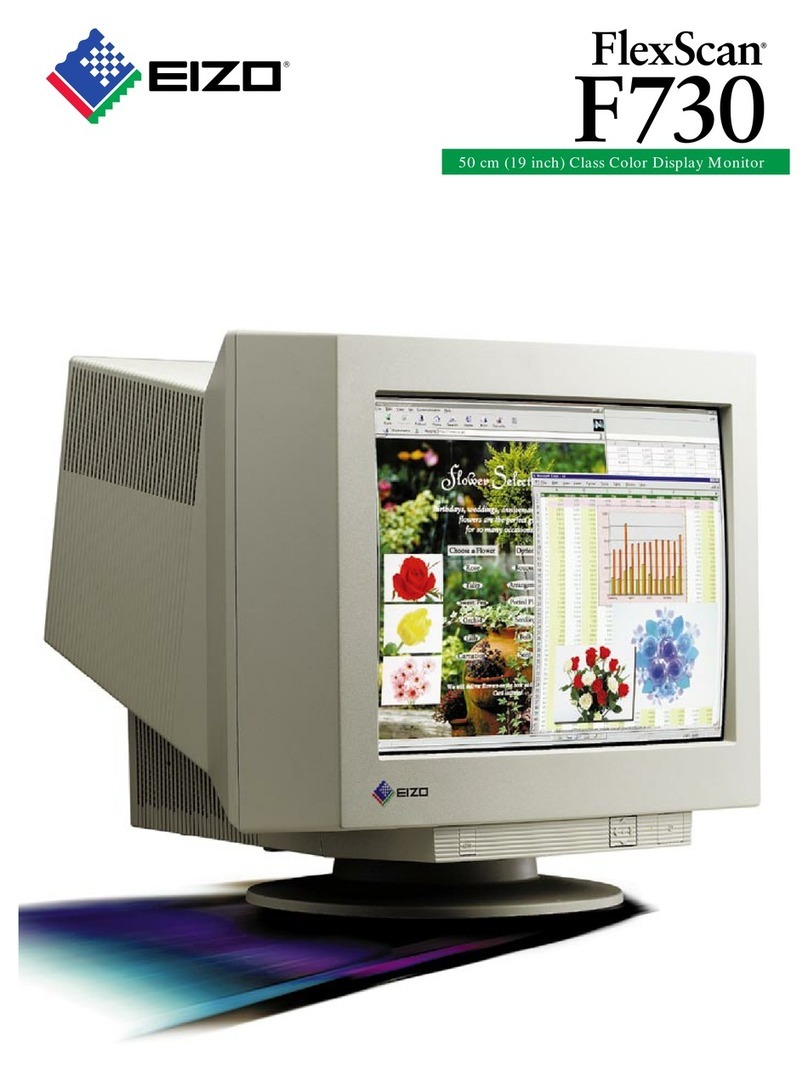 Eizo FlexScan F730 User manual Eizo FlexScan F730 User manual