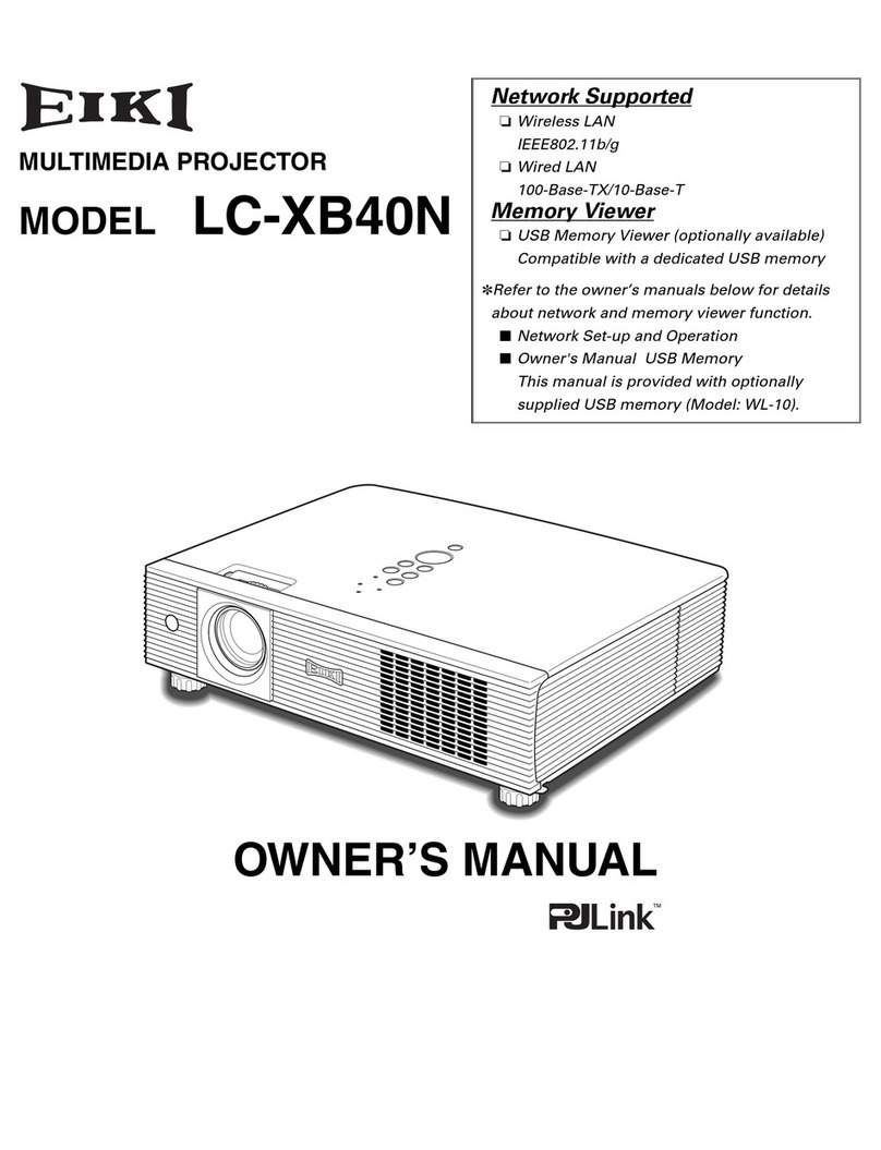 Eiki LC-XB40N User manual