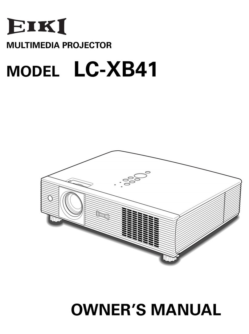 Eiki LC-XB41 User manual