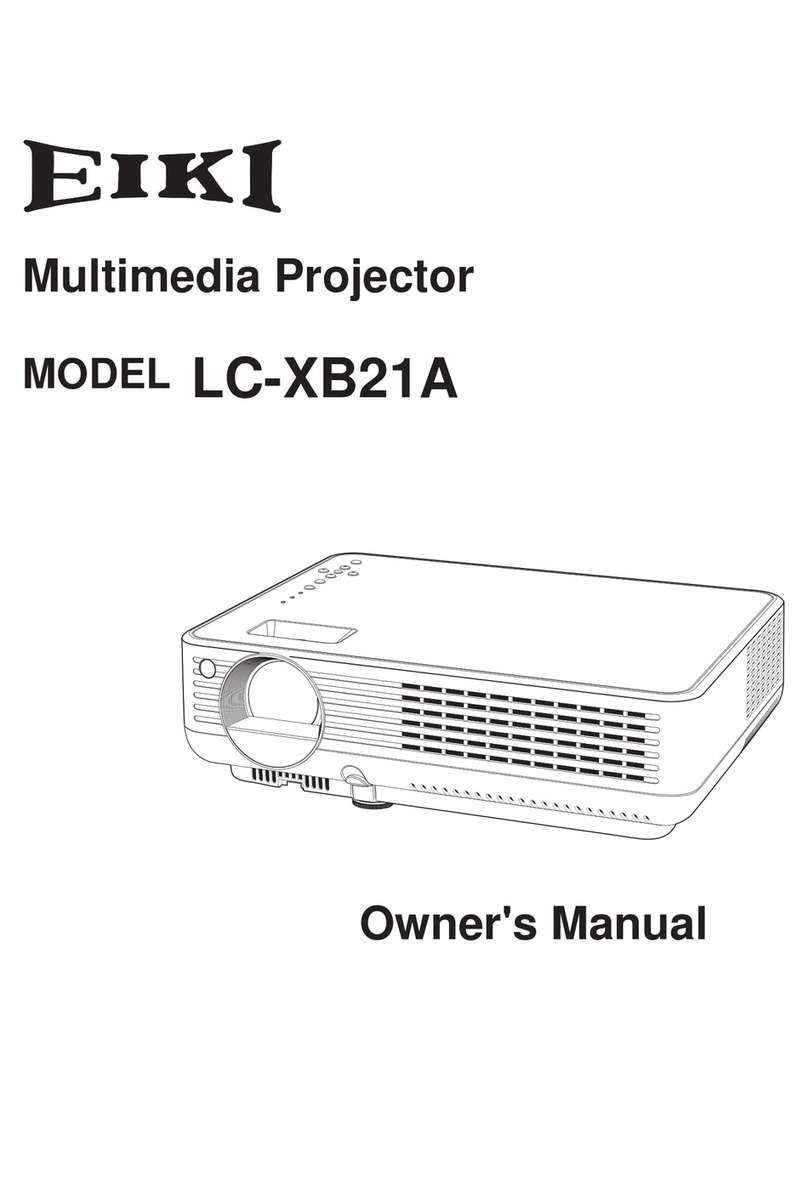 Eiki LC-XB21A User manual