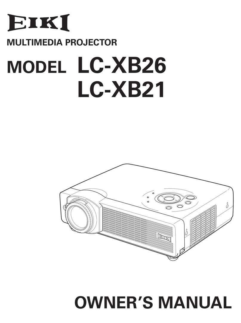 Eiki LC-XB21 User manual