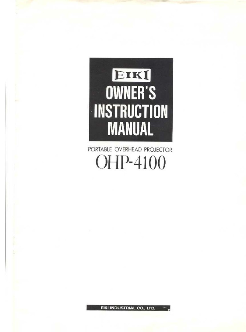 Eiki OHP-4100 Setup guide Eiki OHP-4100 Setup guide