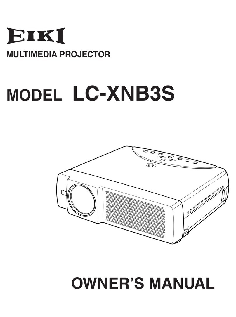 Eiki LC-XNB3S User manual