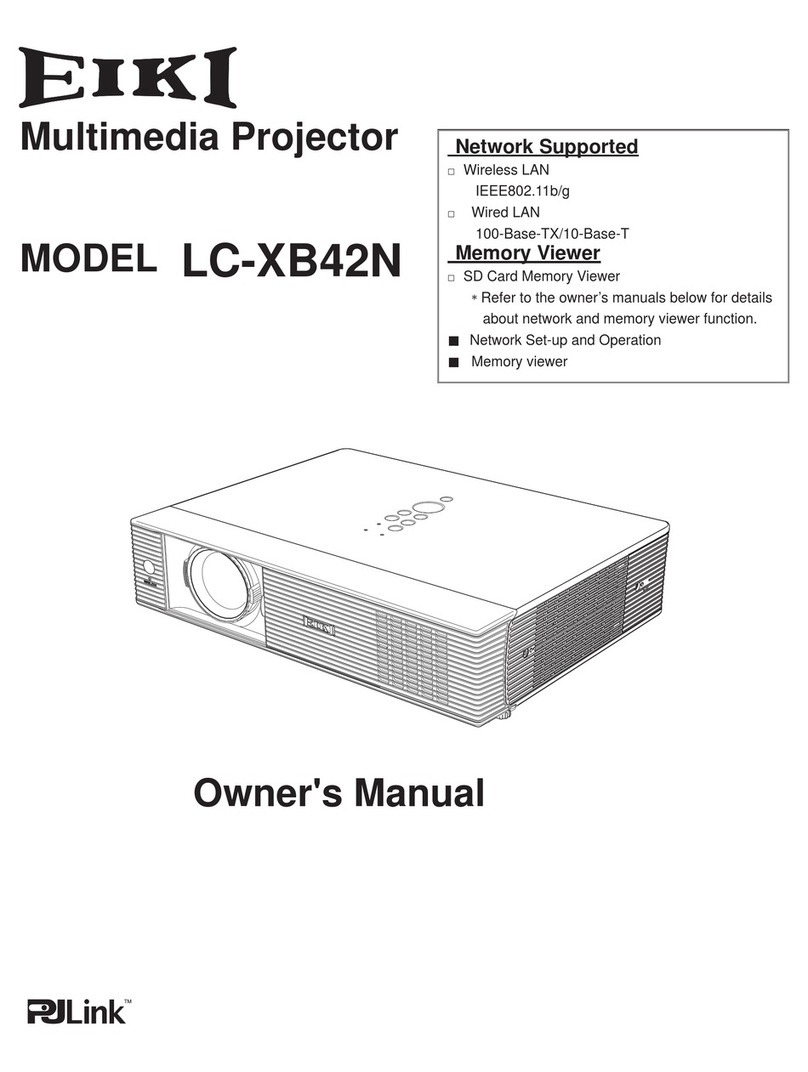 Eiki LC-XB42N User manual