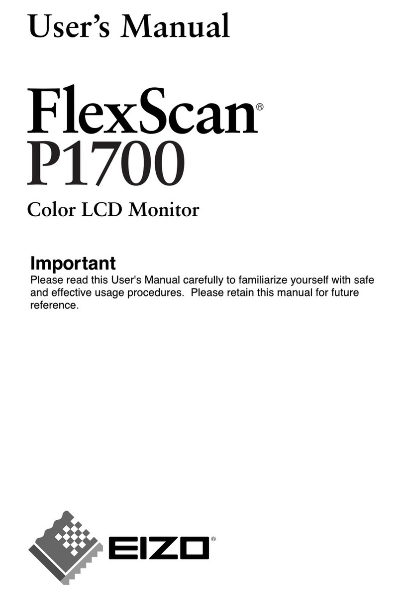 Eizo EIZO FlexScan P1700 User manual