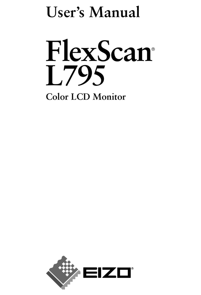Eizo FlexScan L795 user manual
