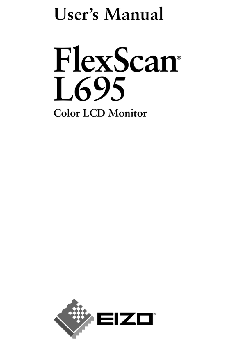 Eizo FlexScan L695 User manual
