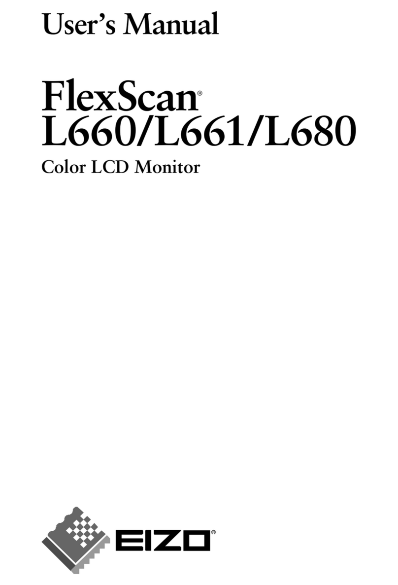 Eizo FlexScan L660 User manual