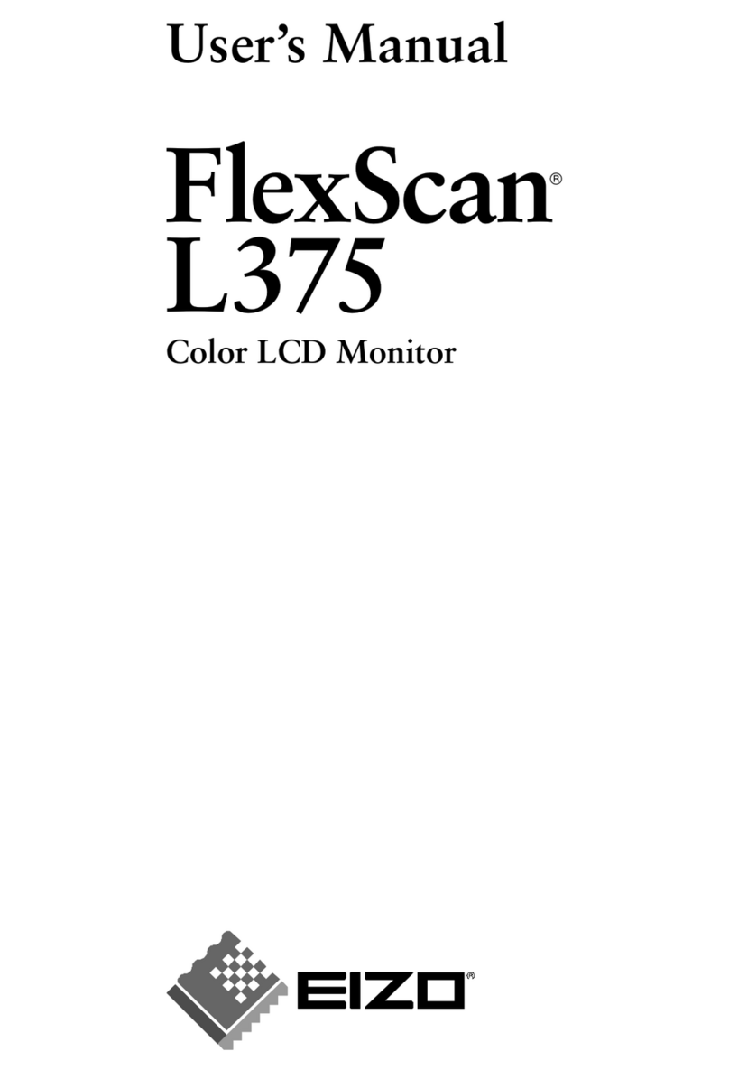 Eizo FlexScan L375 user manual