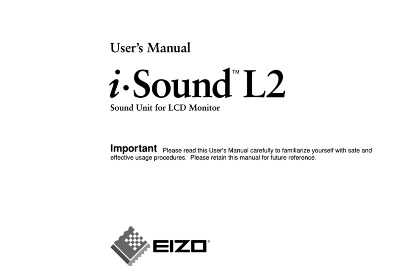 Eizo i I-SOUND L2 I-SOUND L2 User manual