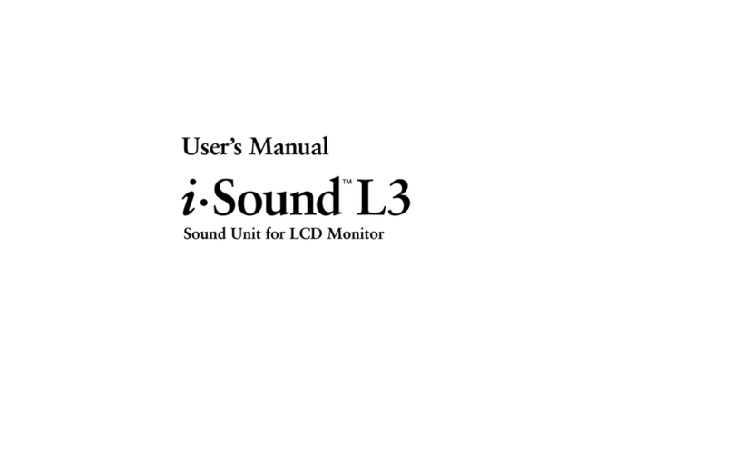 Eizo i-Sound L3 user manual