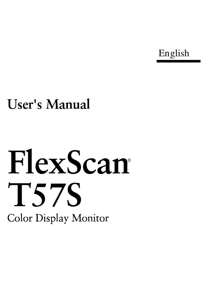 Eizo FlexScan T57S User manual