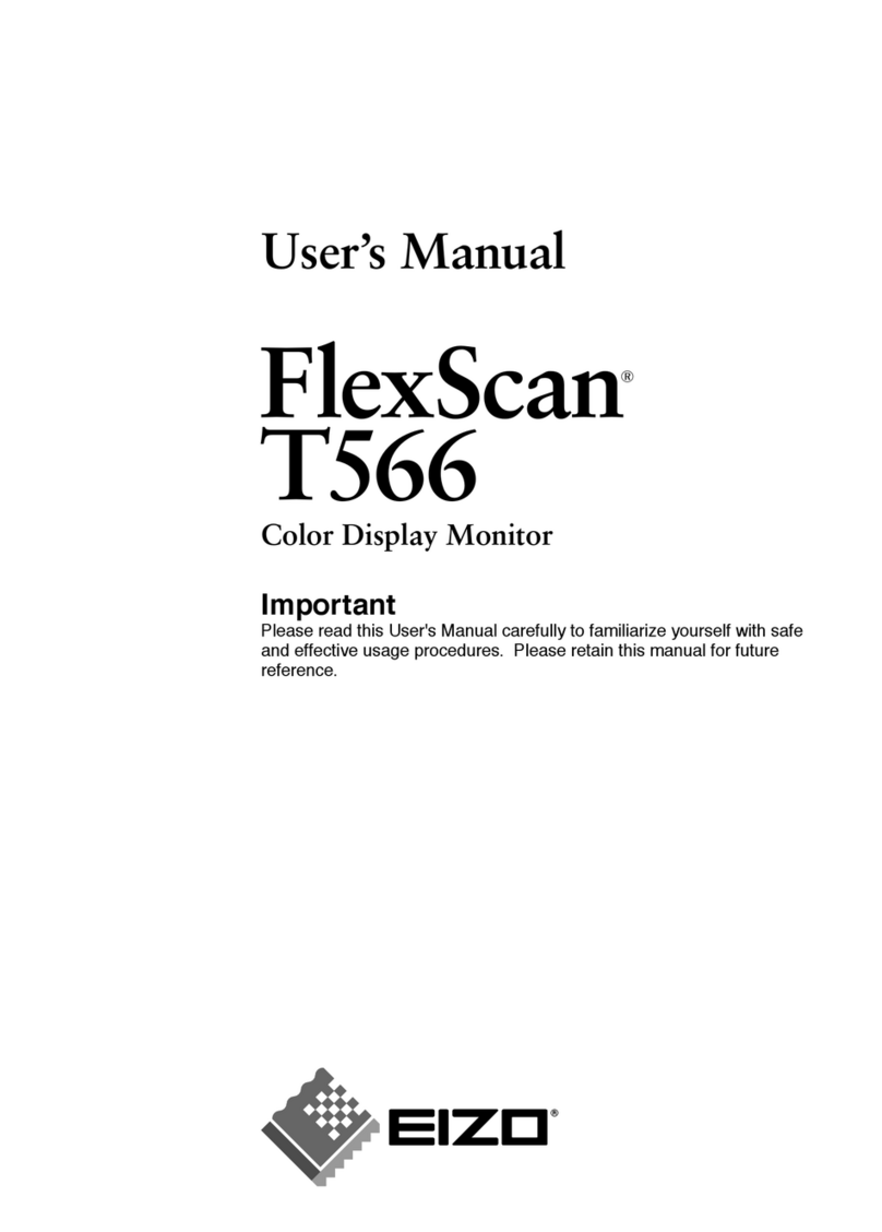 Eizo FlexScan T566 user manual