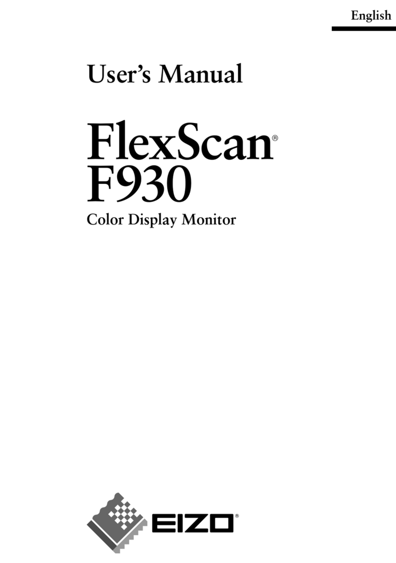 Eizo FLEXSCAN F930 - User manual