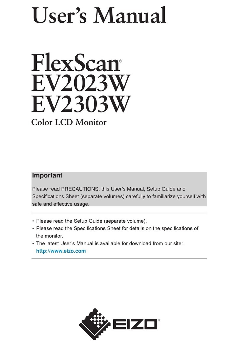 Eizo FlexScan EV2303W User manual