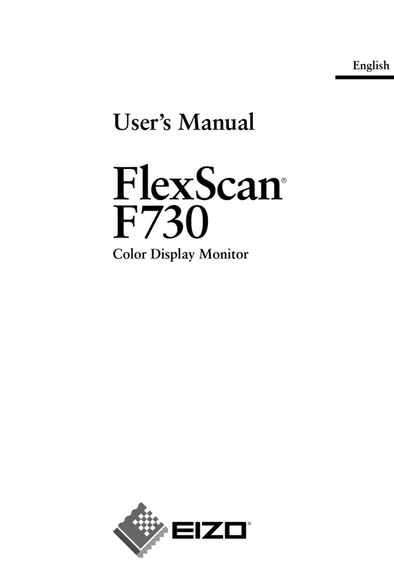 Eizo FlexScan F730 User manual