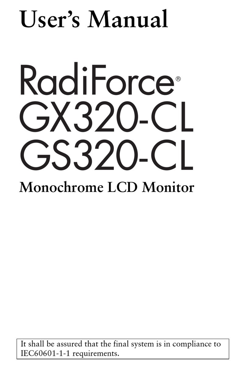 Eizo RadiForce GS320 - CL User manual