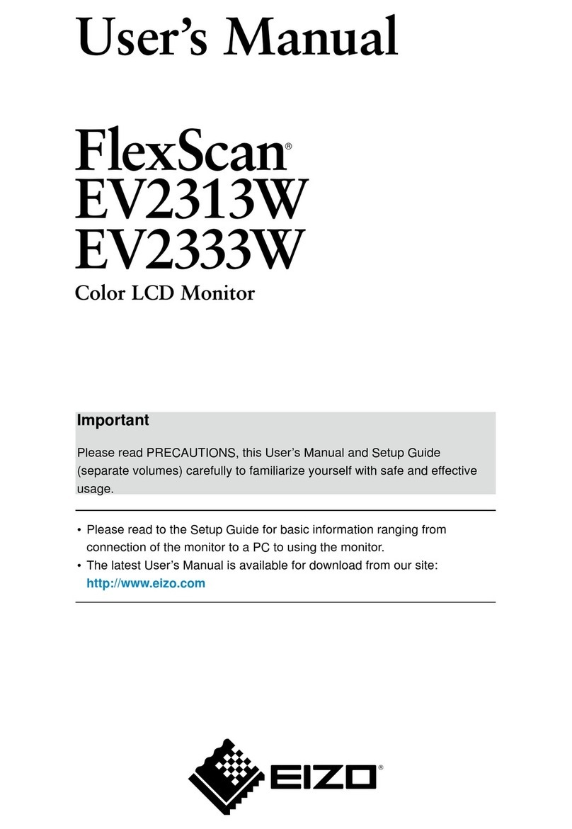 Eizo FlexScan EV2313W User manual