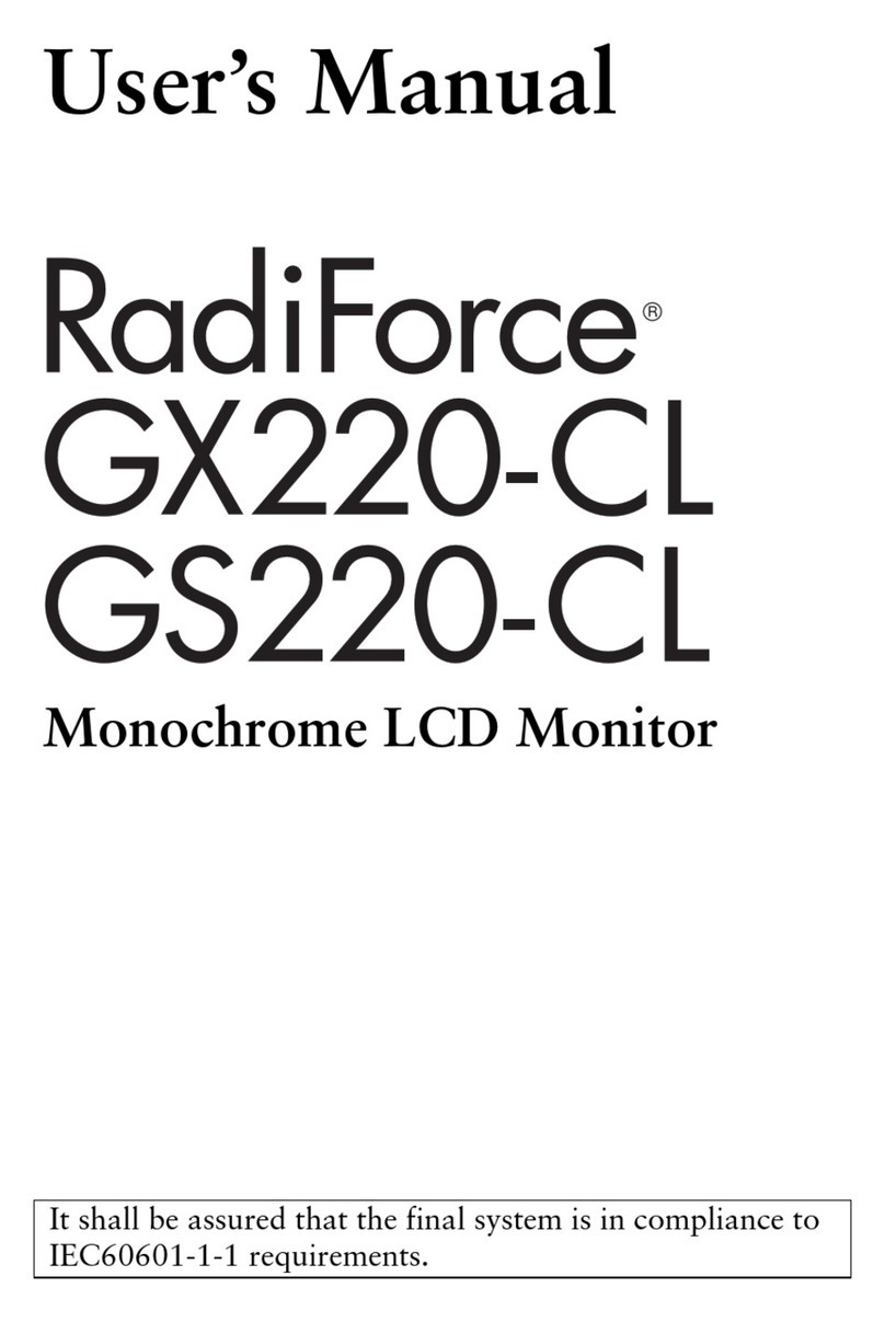 Eizo RadiForce GS220 User manual