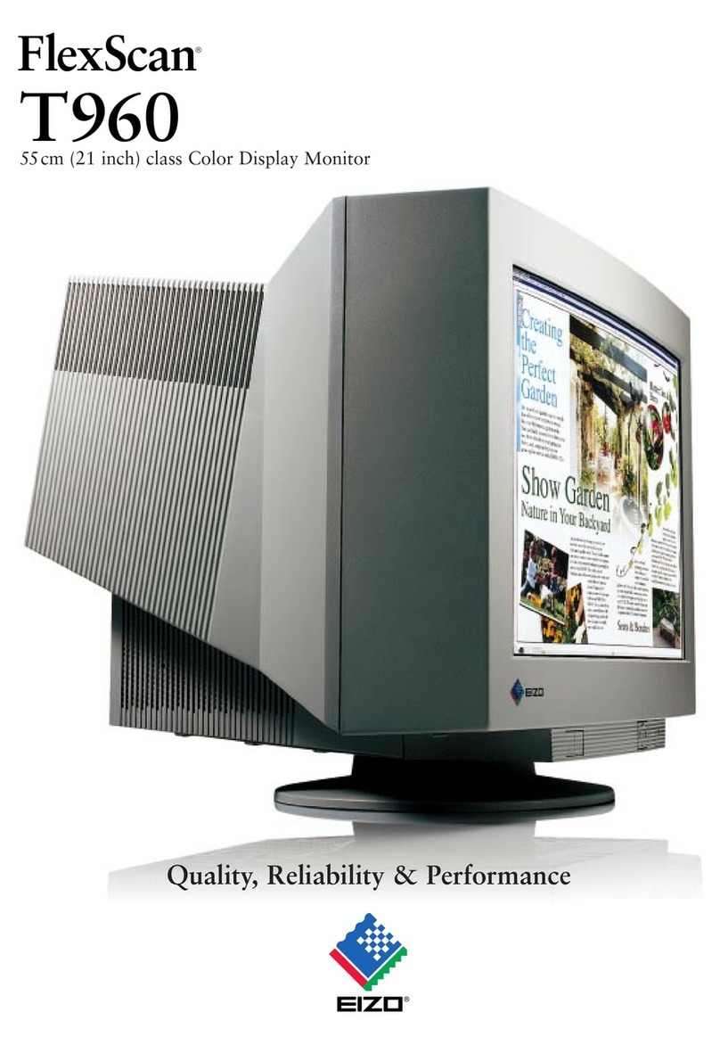 Eizo FLEXSCAN T960 - User manual
