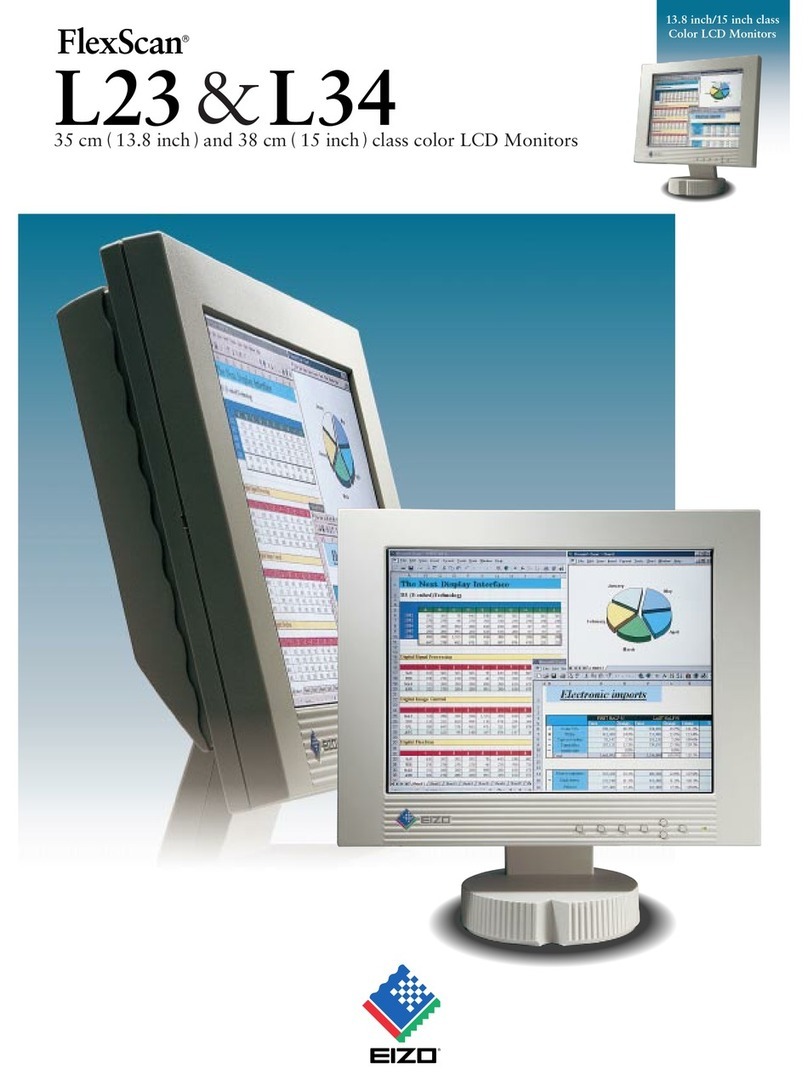 Eizo FlexScan L23 User manual