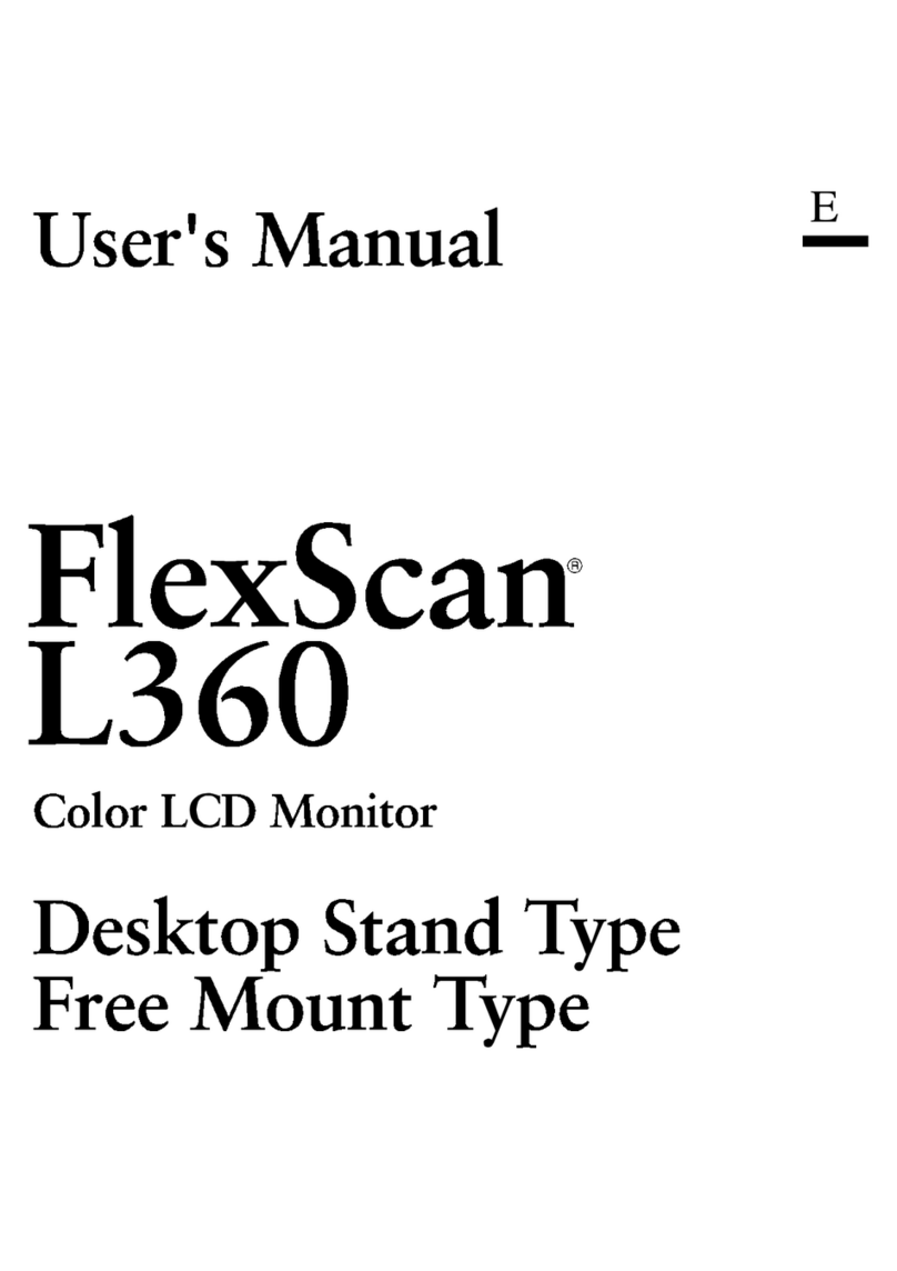 Eizo FlexScan L360 User manual
