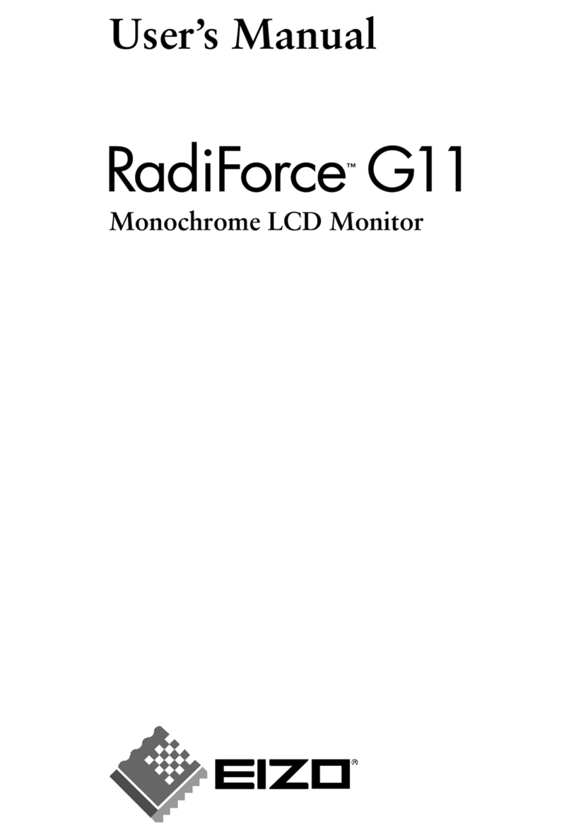 Eizo RadiForce G11 user manual