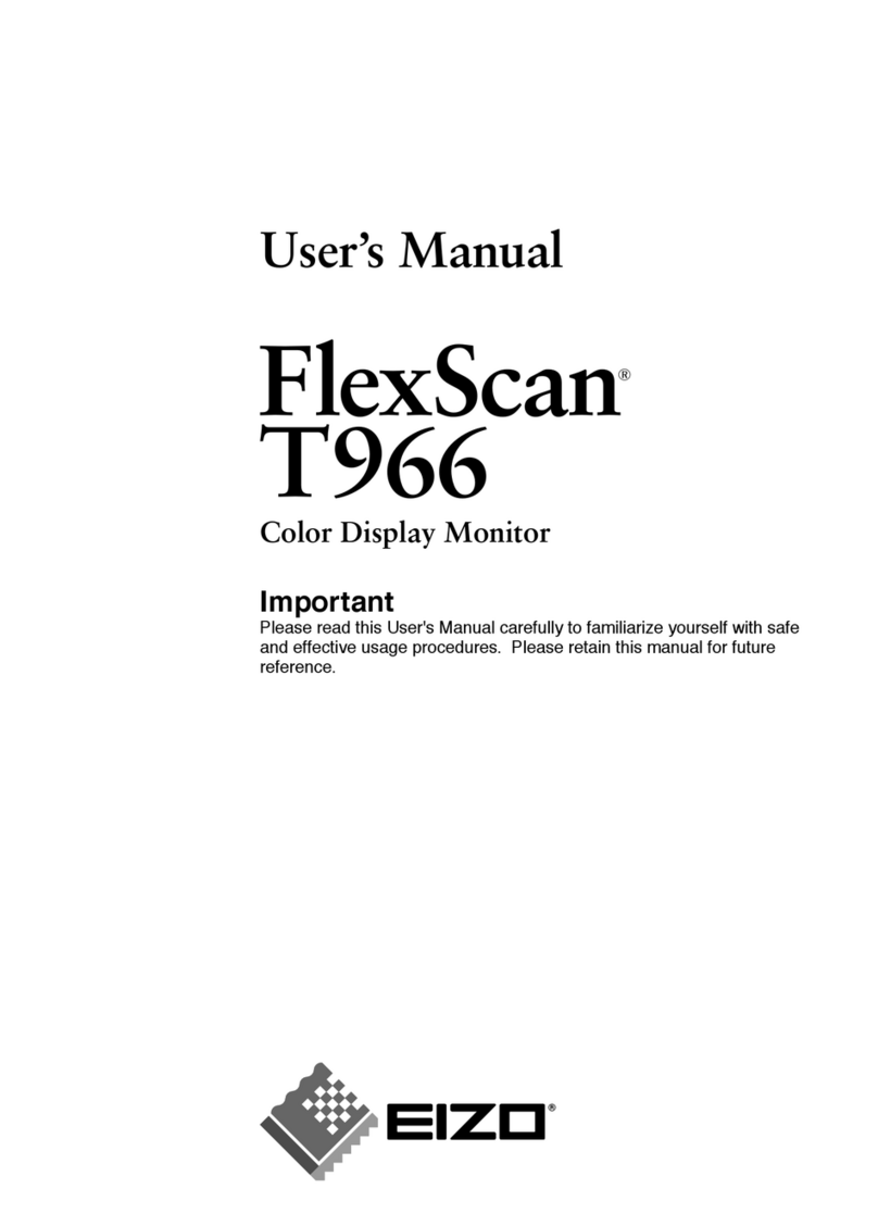 Eizo FlexScan T966 User manual