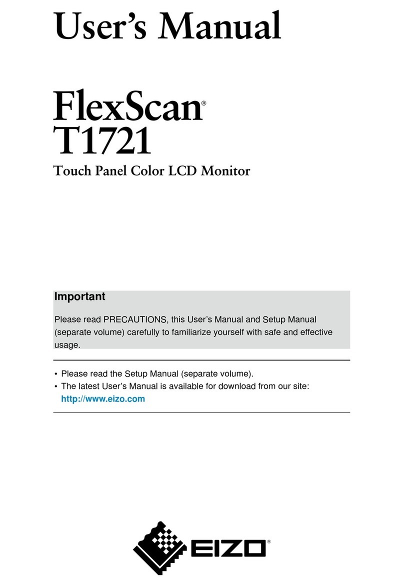 Eizo FLEXSCAN T1721 User manual