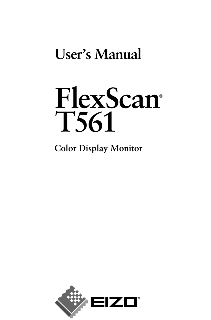 Eizo FLEXSCAN T561 - User manual