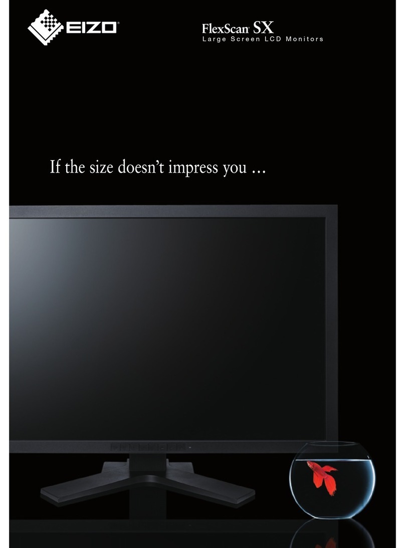 Eizo FlexScan SX2461W User manual