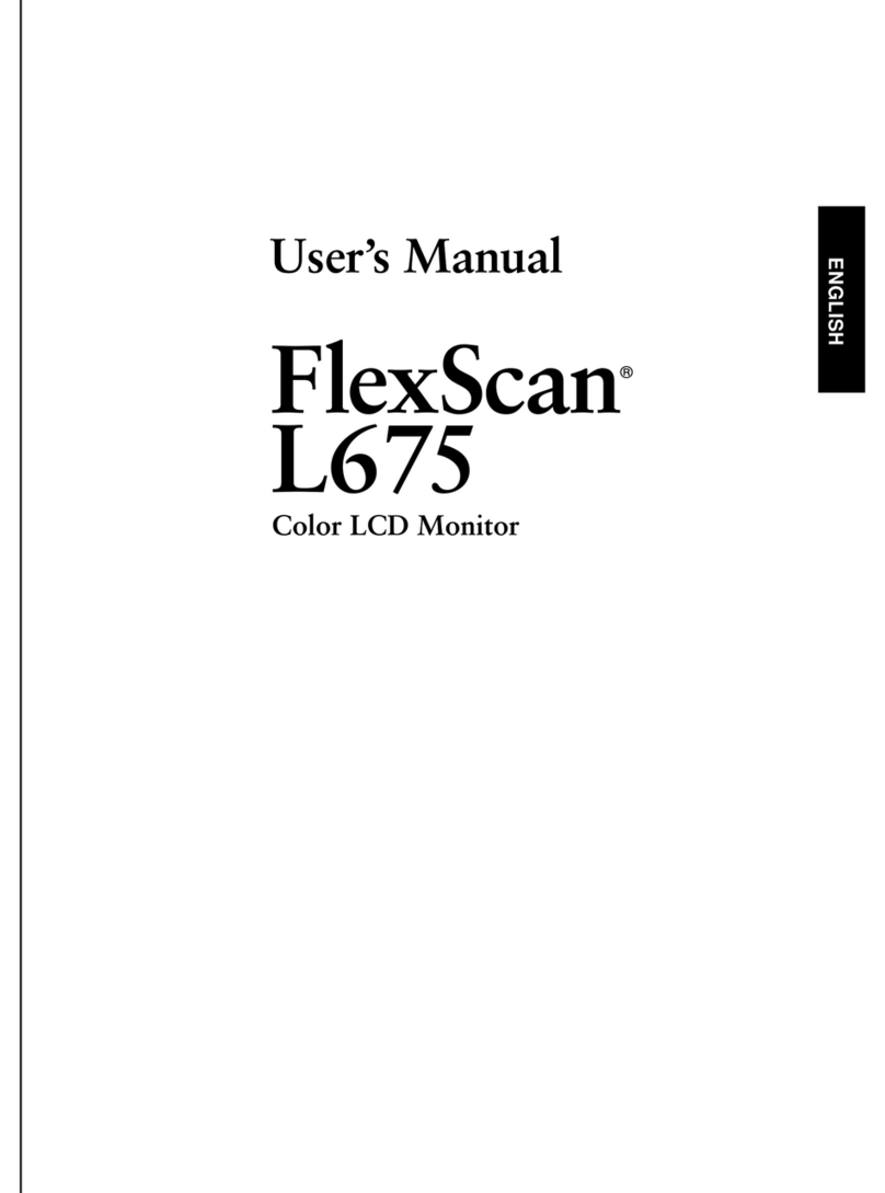 Eizo FlexScan L675 User manual