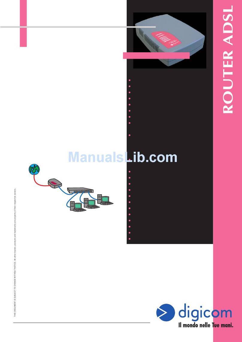 Digicom Michaelangelo LANPro 8D5517 User manual