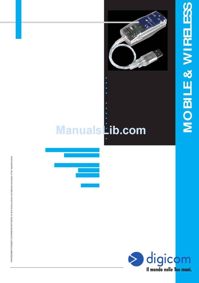 Digicom External GSM Modem Specifications