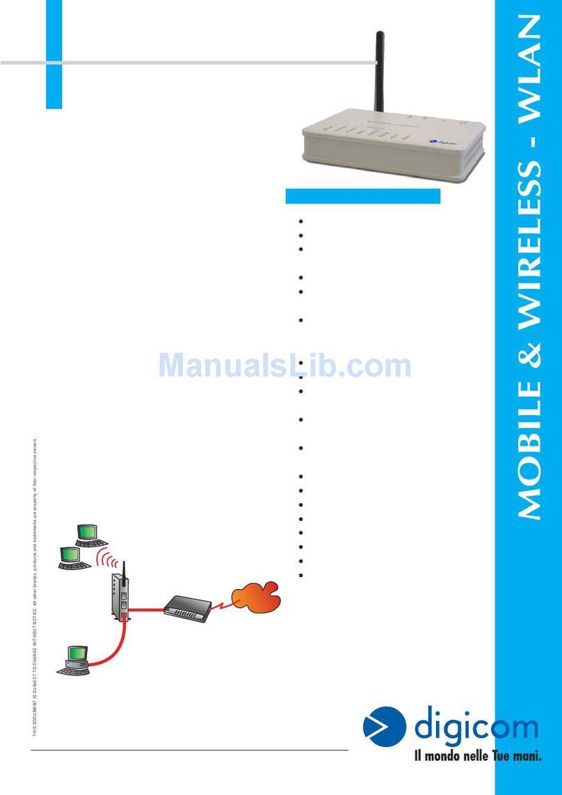 Digicom Wave Gate 54CX Specifications Digicom Wave Gate 54CX Specifications