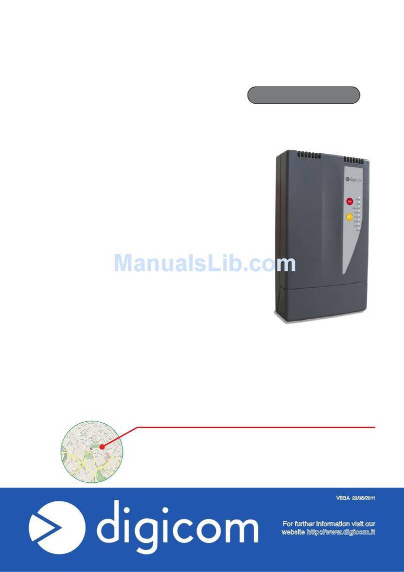 Digicom Vega RS232 User manual