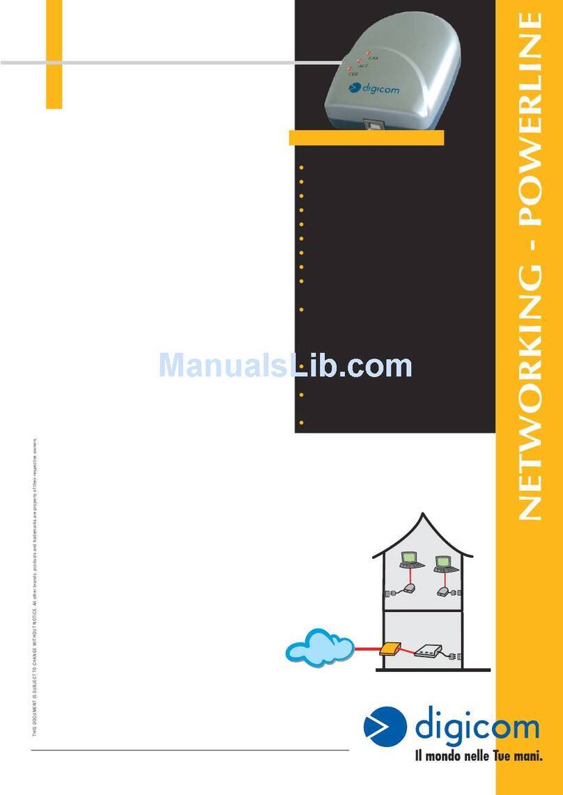 Digicom Power USB USB Adapter User manual