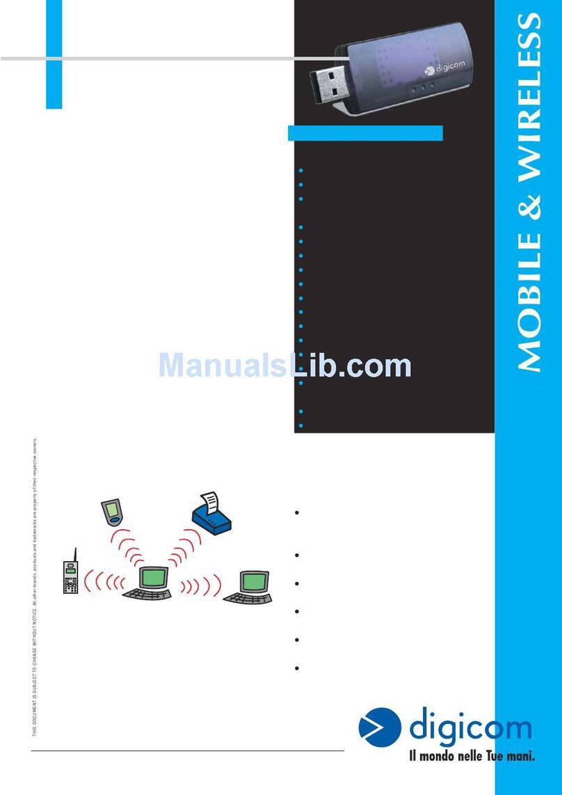Digicom Palladio USB Bluetooth Specifications