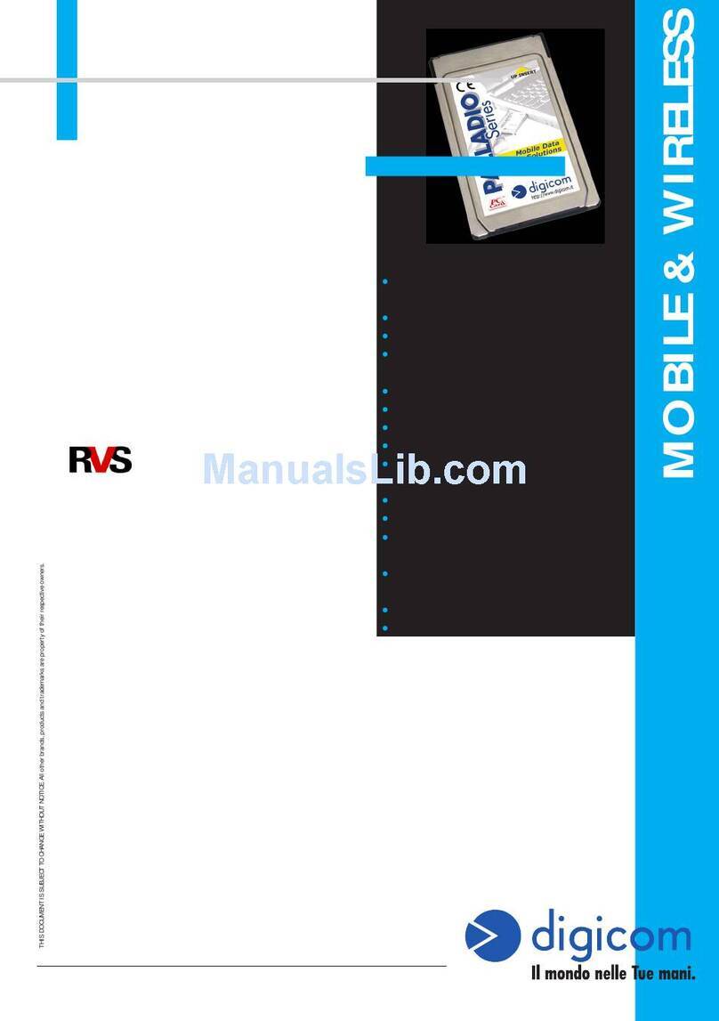 Digicom PALLADIO 8D5449 datasheet