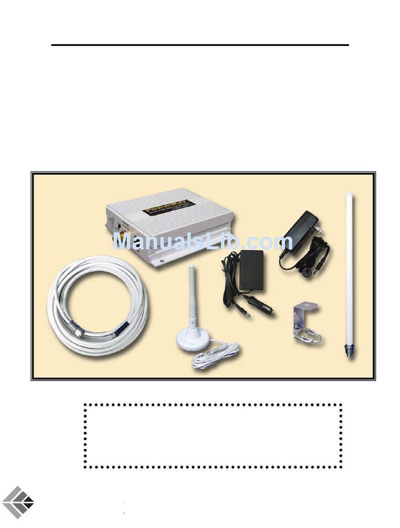 Digital Antenna POWERMAX 4KSBR-50U Installation and operation manual