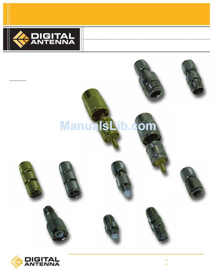 Digital Antenna DA298 Specification sheet