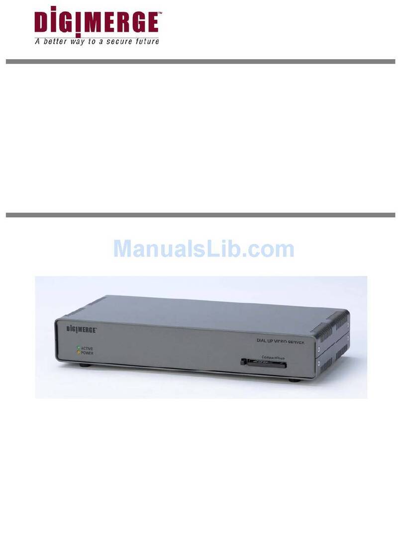 Digimerge DGRT400 Installation & user manual Digimerge DGRT400 Installation & user manual