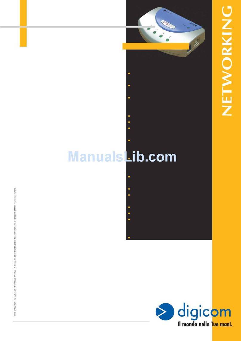 Digicom Hub USB User manual