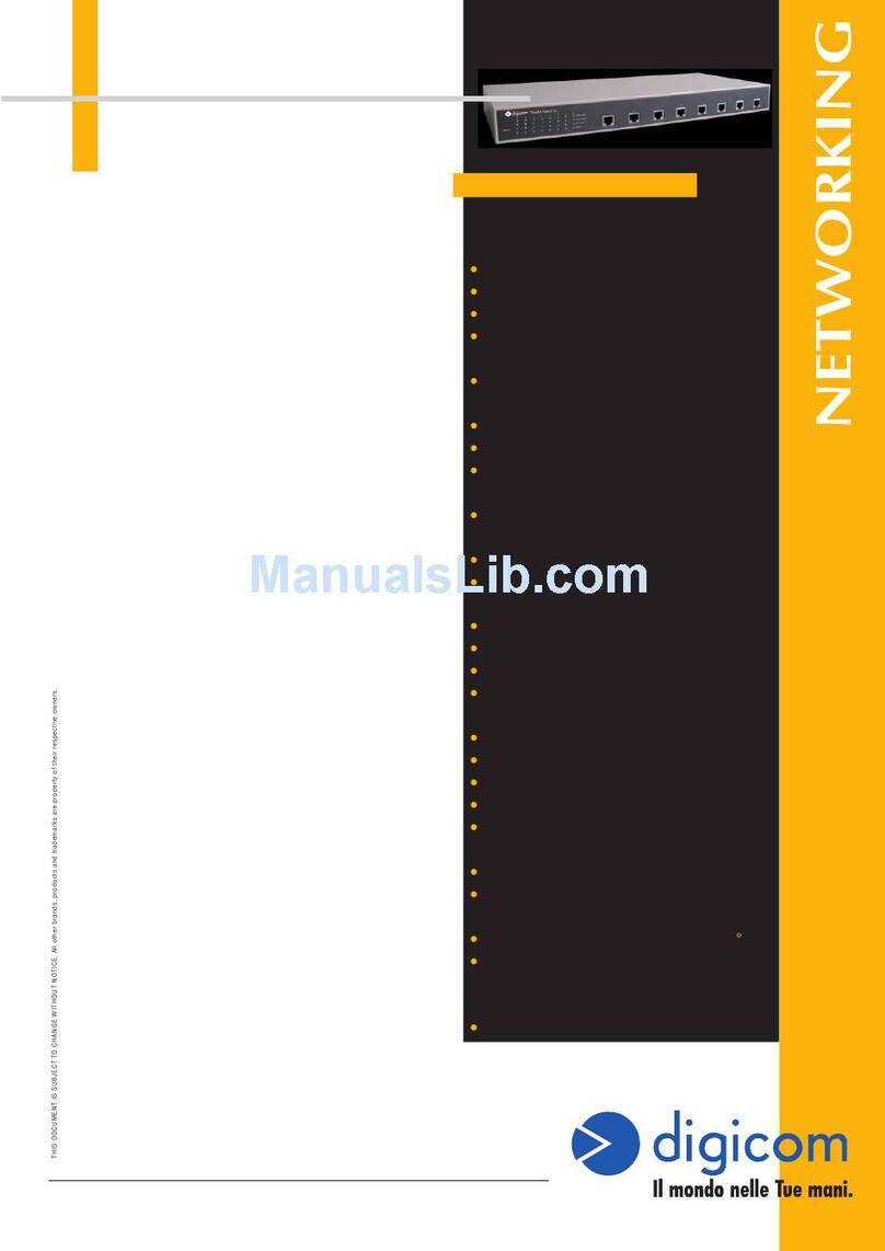 Digicom 8E4126 Owner's manual