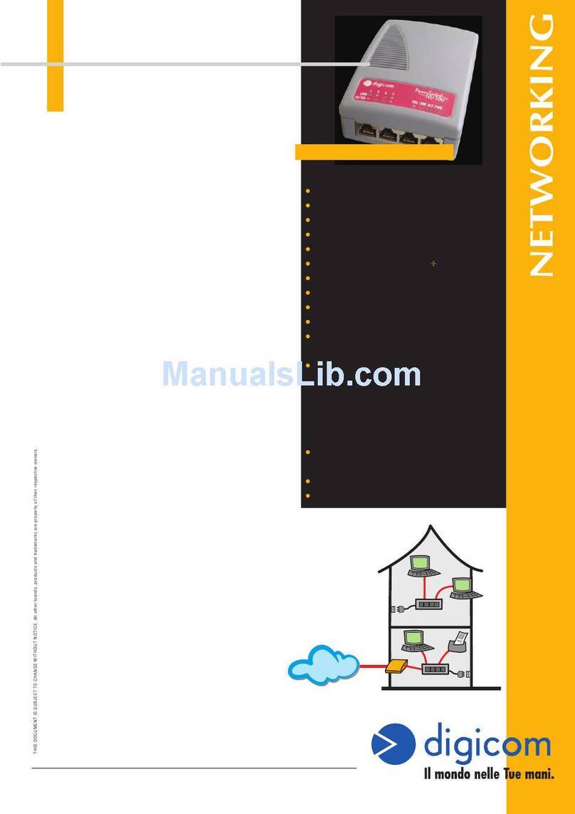 Digicom 8D5505 User manual